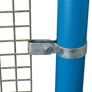 170C Single Mesh Infill Panel Clip Key Clamp To Suit 42.4mm Tube