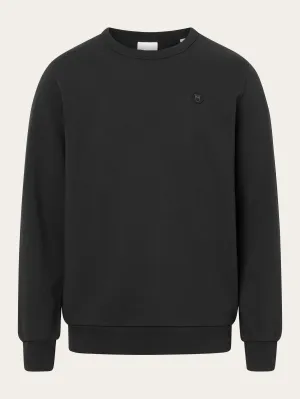 Basic badge sweat - Black Jet