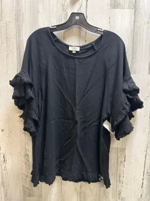 Black Top Short Sleeve Umgee, Size M