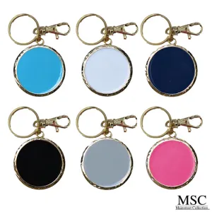 Enamel Disc Keychain